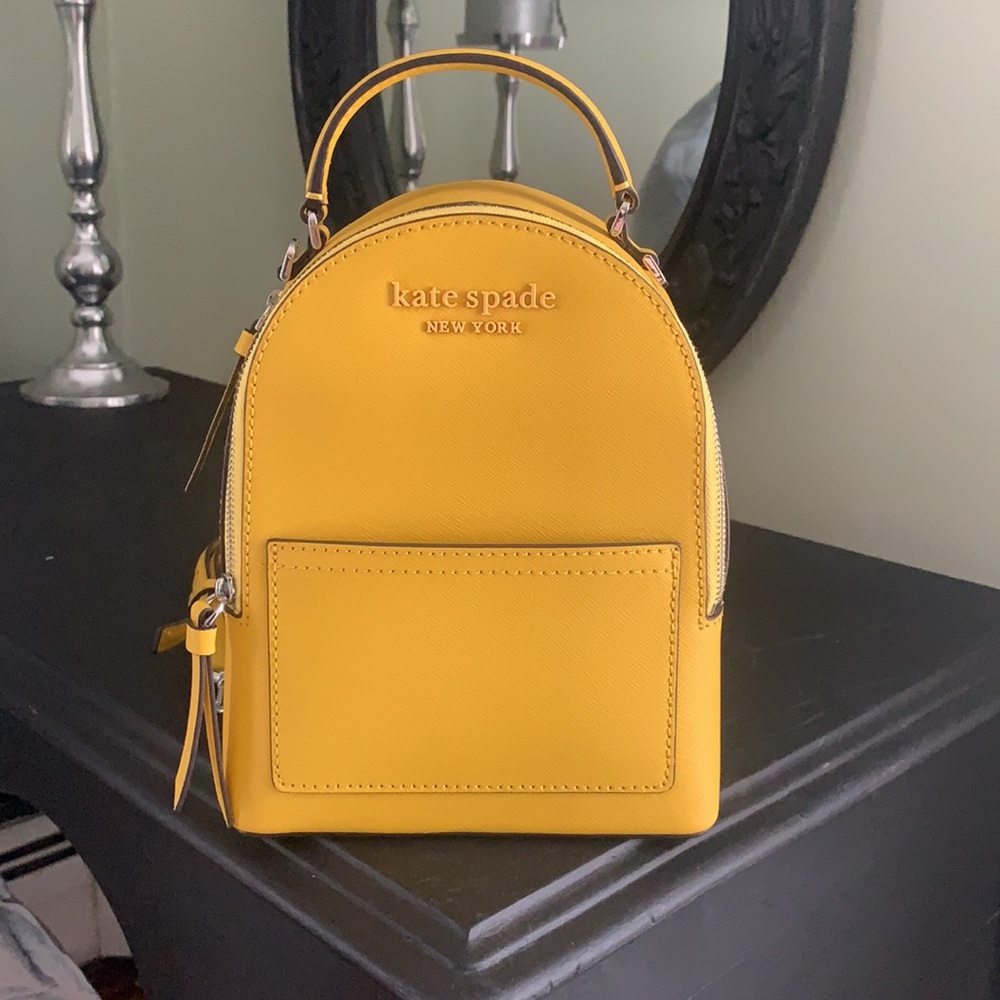 Kate Spade Leather Mini Convertible Backpack